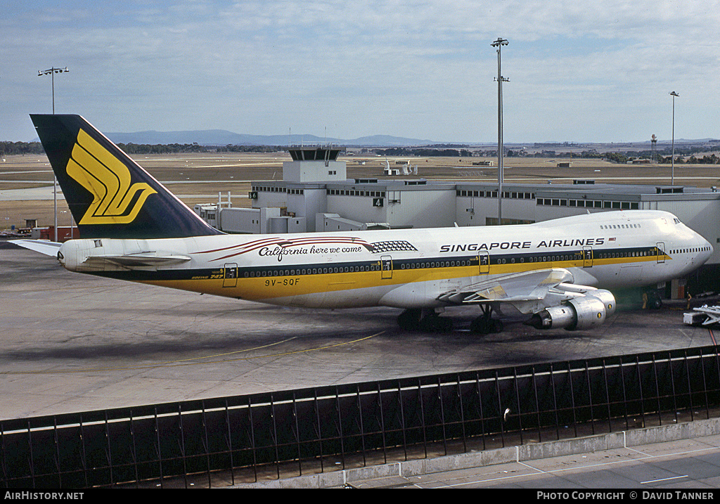 Aircraft Photo of 9V-SQF | Boeing 747-212B | Singapore Airlines | AirHistory.net #50346