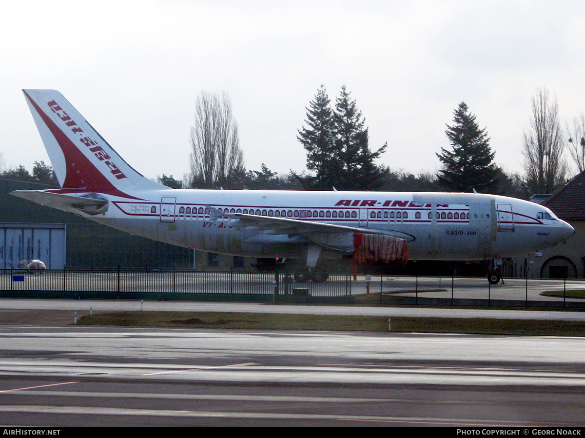 Aircraft Photo of VT-AIO | Airbus A310-324/F | Air India | AirHistory.net #50351