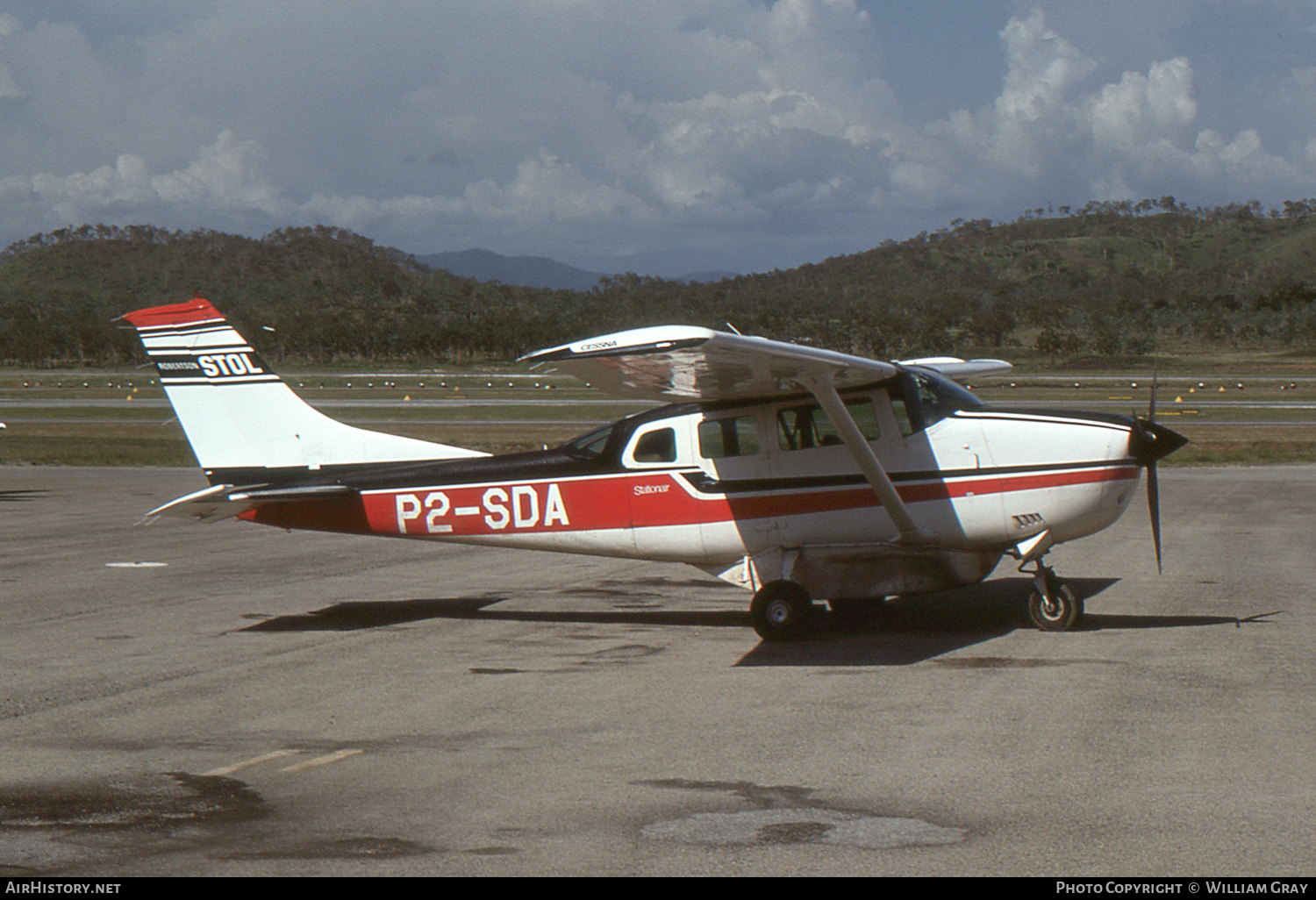 Aircraft Photo of P2-SDA | Cessna U206F Stationair | AirHistory.net #50358