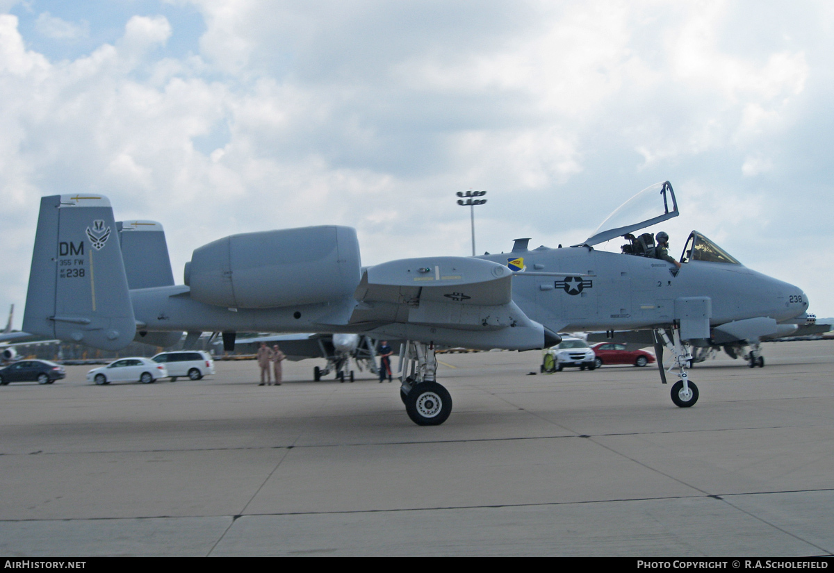 Aircraft Photo of 80-0238 / AF80-238 | Fairchild A-10C Thunderbolt II | USA - Air Force | AirHistory.net #50362