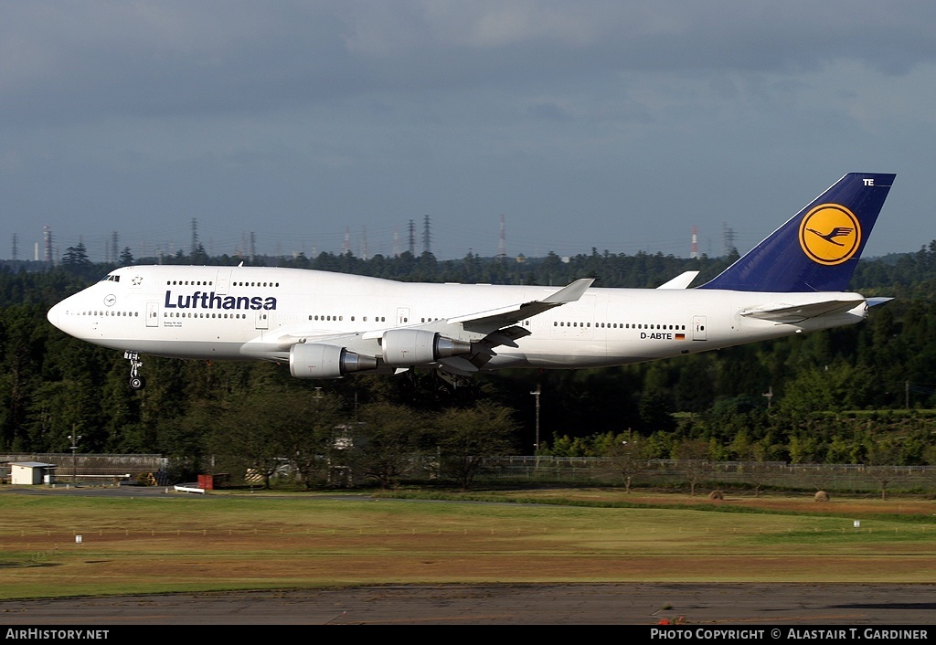 Aircraft Photo of D-ABTE | Boeing 747-430M | Lufthansa | AirHistory.net #50380