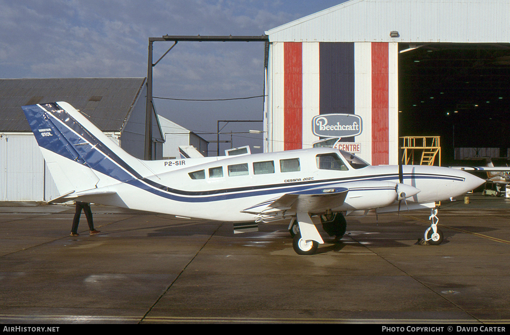 Aircraft Photo of P2-SIR | Cessna 402C | AirHistory.net #50381