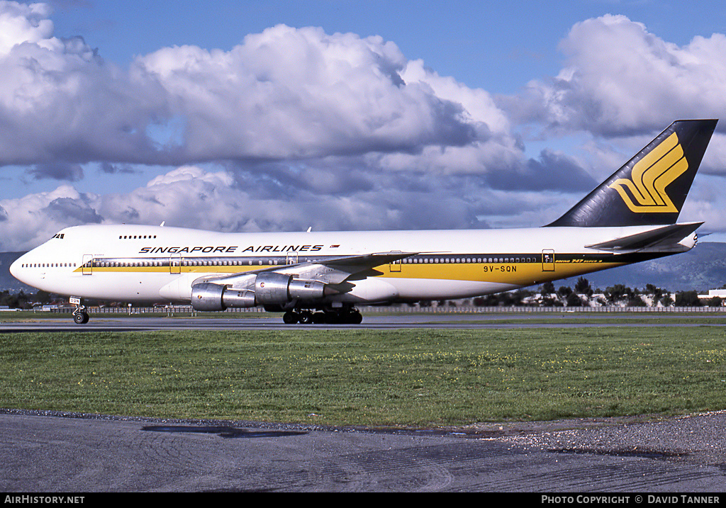 Aircraft Photo of 9V-SQN | Boeing 747-212B | Singapore Airlines | AirHistory.net #50387