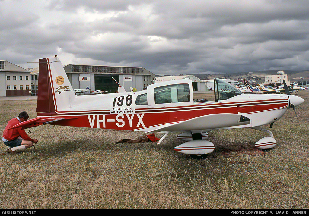 Aircraft Photo of VH-SYX | Grumman American AA-5A Cheetah | AirHistory.net #50398