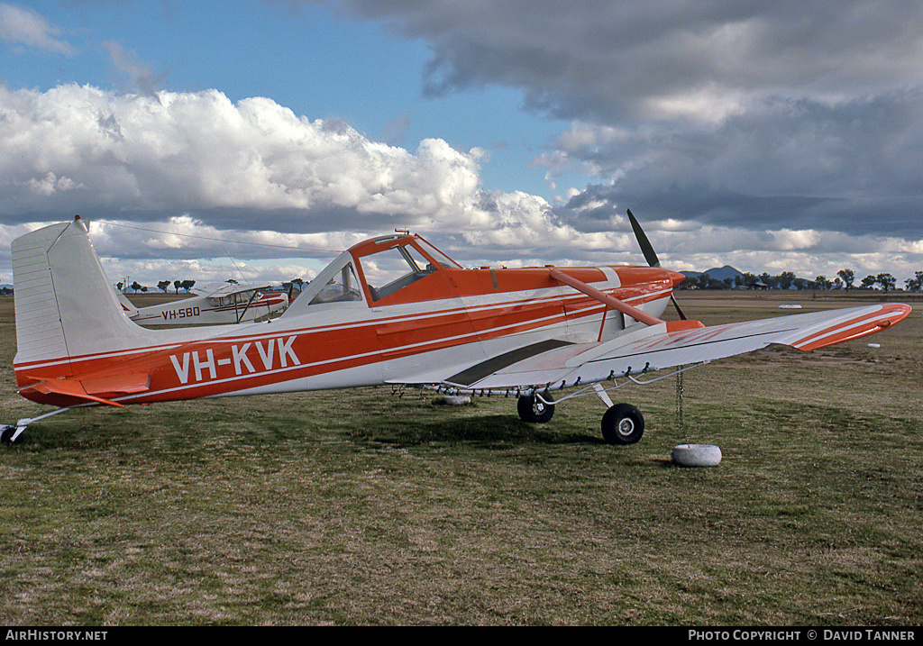 Aircraft Photo of VH-KVK | Cessna A188 AgWagon 300 | AirHistory.net #50415