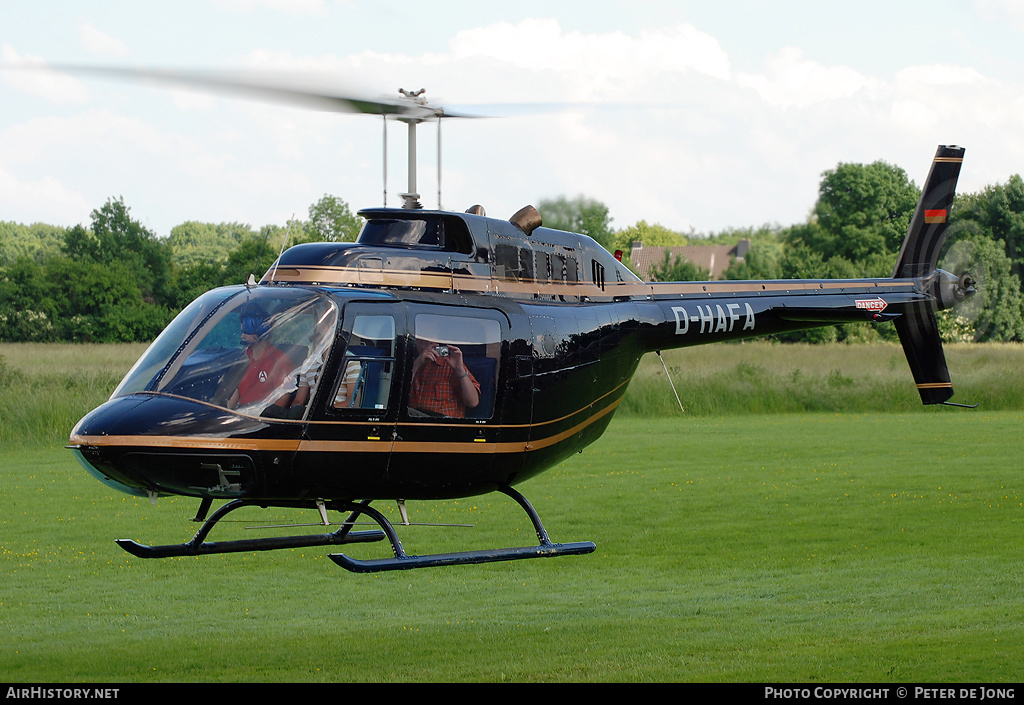 Aircraft Photo of D-HAFA | Bell 206B JetRanger II | AirHistory.net #50422