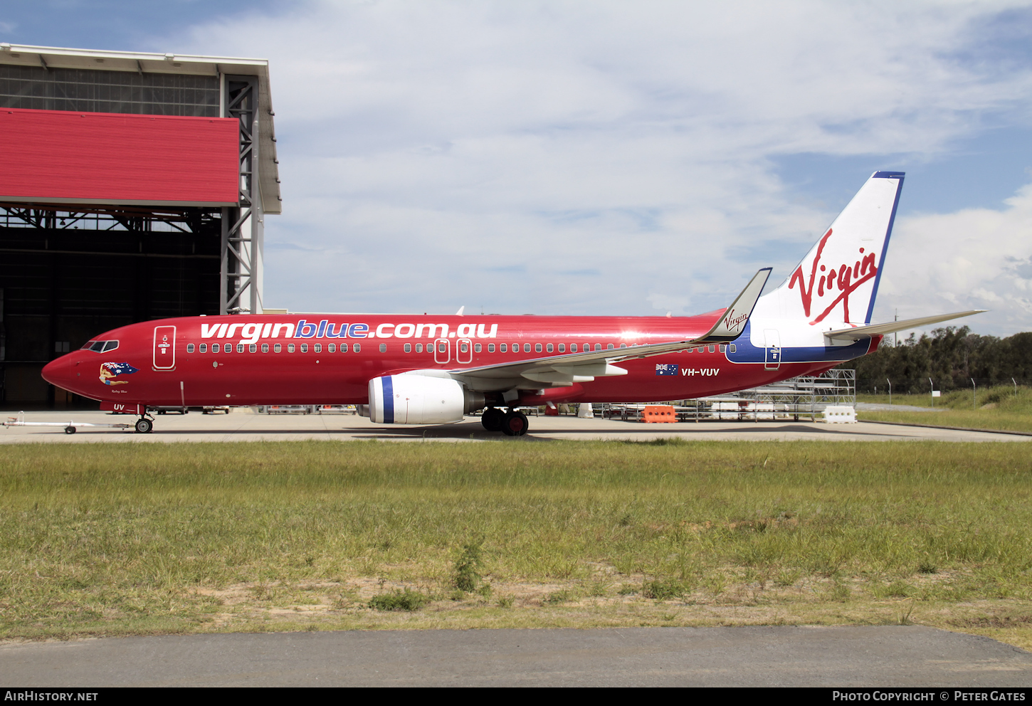 Aircraft Photo of VH-VUV | Boeing 737-8FE | Virgin Blue Airlines | AirHistory.net #50437