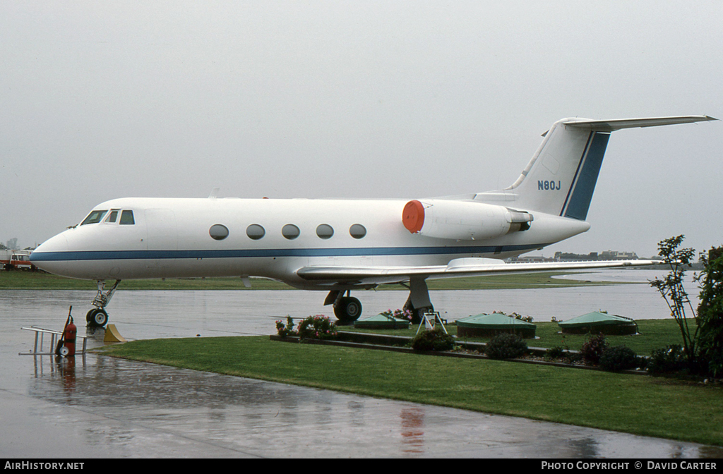 Aircraft Photo of N80J | Grumman American G-1159 Gulfstream II | AirHistory.net #50441