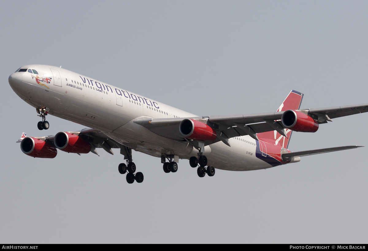 Aircraft Photo of G-VFAR | Airbus A340-313 | Virgin Atlantic Airways | AirHistory.net #50463