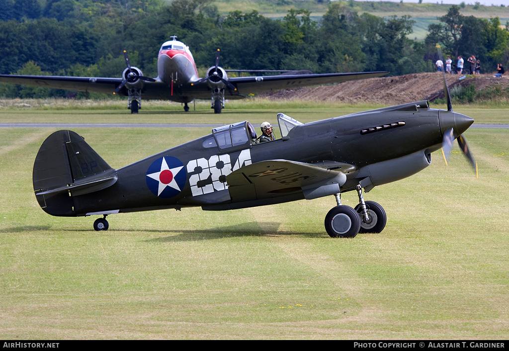 Aircraft Photo of G-CDWH / 284 | Curtiss P-40B Warhawk | USA - Air Force | AirHistory.net #50464