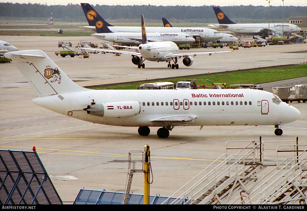 Aircraft Photo of YL-BAA | McDonnell Douglas DC-9-15RC | Baltic International | AirHistory.net #50478