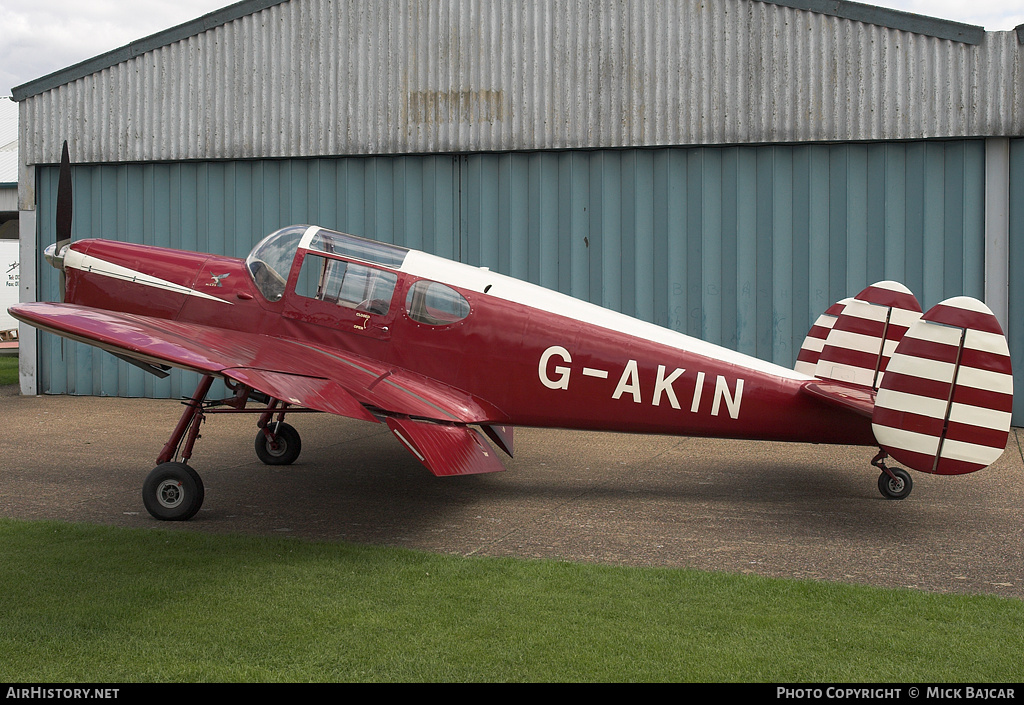 Aircraft Photo of G-AKIN | Miles M.38 Messenger 2A | AirHistory.net #50483