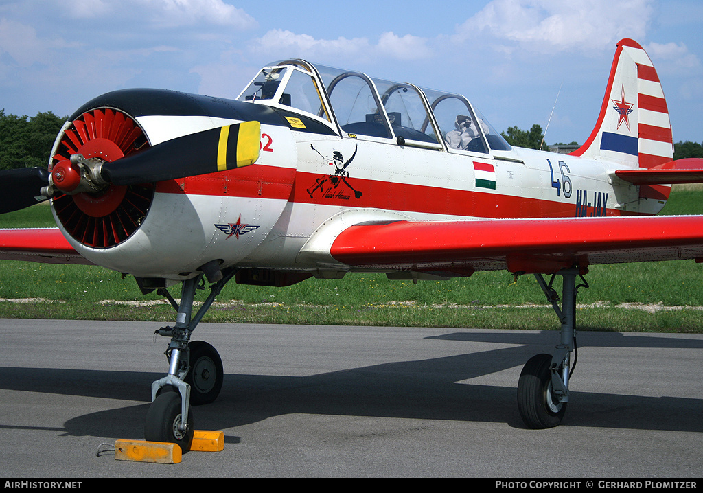 Aircraft Photo of HA-JAX / 46 | Yakovlev Yak-52 | Soviet Union - Air Force | AirHistory.net #50498