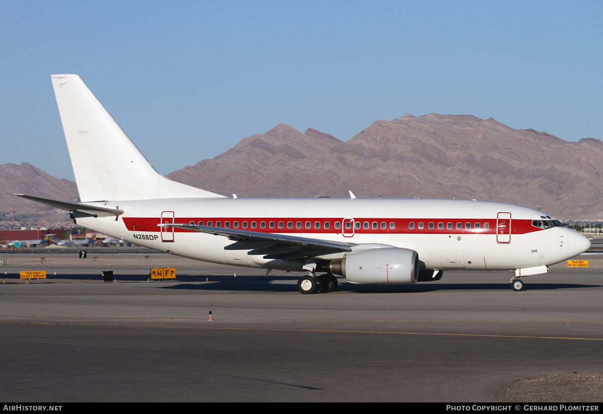 Aircraft Photo of N288DP | Boeing 737-66N | EG & G - Edgerton, Germeshausen, and Grier | AirHistory.net #50502