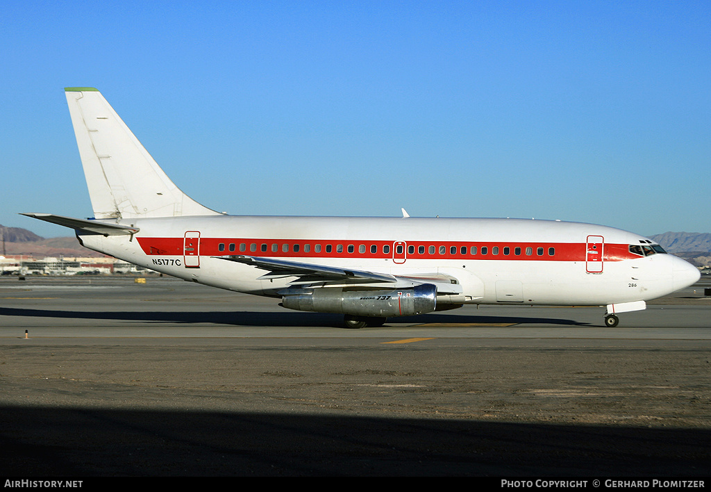 Aircraft Photo of N5177C | Boeing CT-43A (737-253/Adv) | EG & G - Edgerton, Germeshausen, and Grier | AirHistory.net #50506