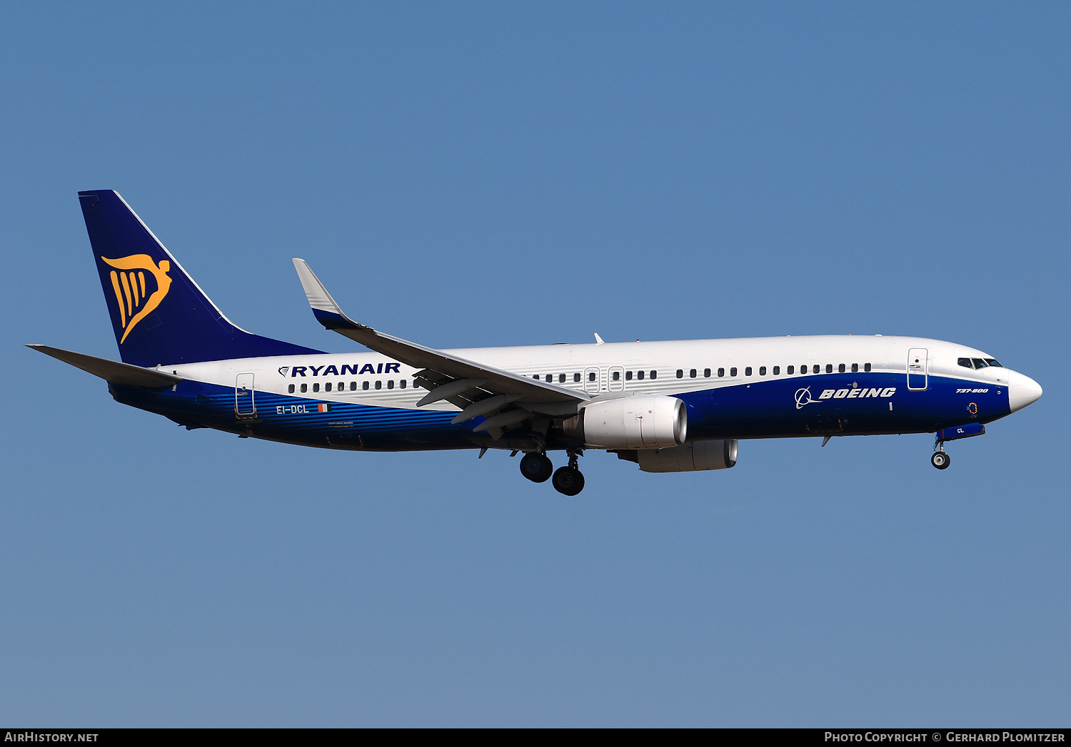 Aircraft Photo of EI-DCL | Boeing 737-8AS | Ryanair | AirHistory.net #50514