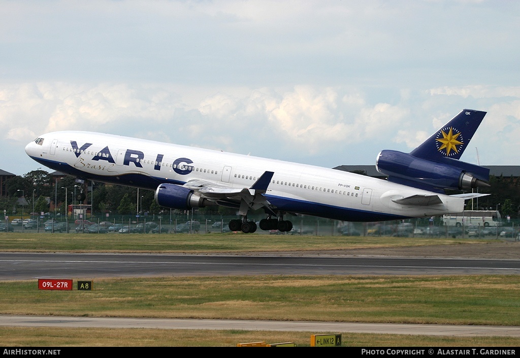 Aircraft Photo of PP-VQK | McDonnell Douglas MD-11/ER | Varig | AirHistory.net #50535