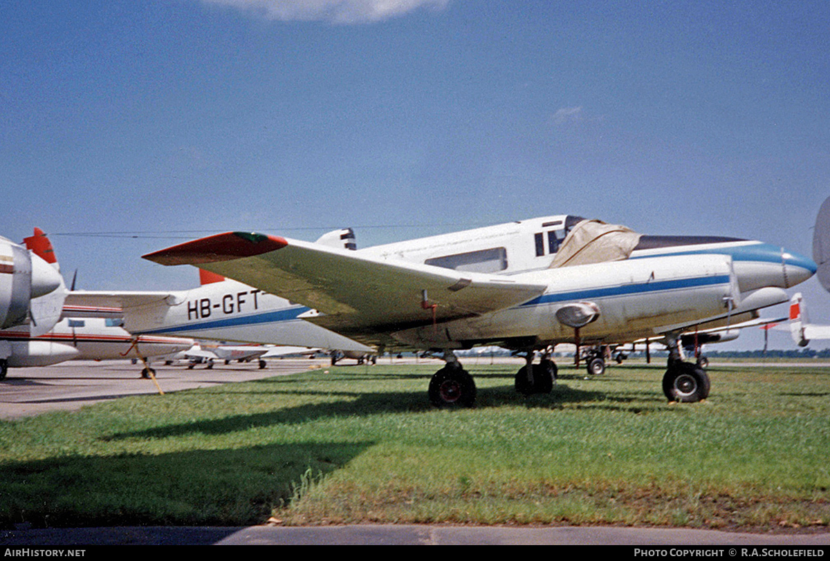 Aircraft Photo of HB-GFT | Beech C-45G Expeditor Tri-Gear (Volpar) | AirHistory.net #50537