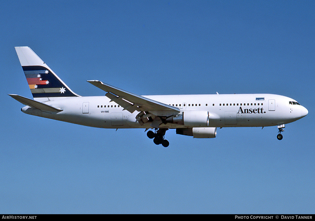 Aircraft Photo of VH-RME | Boeing 767-277 | Ansett | AirHistory.net #50538