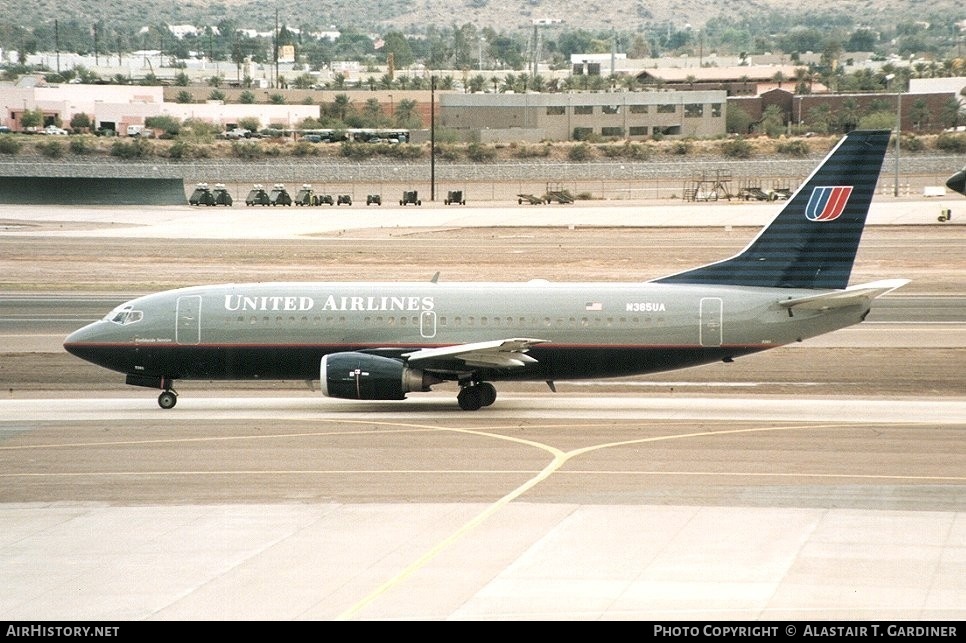 Aircraft Photo of N365UA | Boeing 737-322 | United Airlines | AirHistory.net #50551