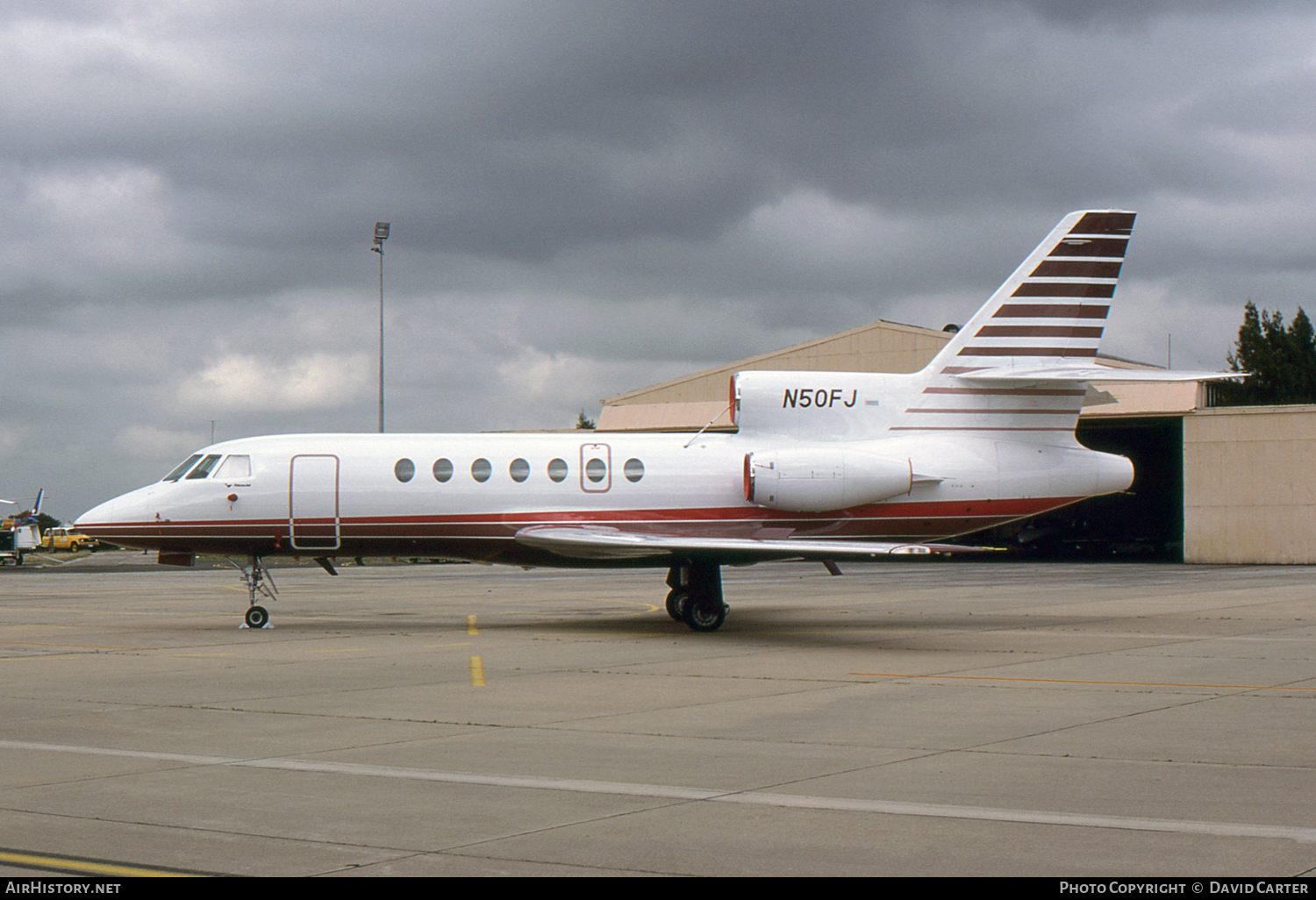 Aircraft Photo of N50FJ | Dassault Falcon 50 | AirHistory.net #50560