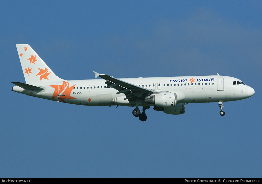 Aircraft Photo of YL-LCA | Airbus A320-211 | Israir | AirHistory.net #50590