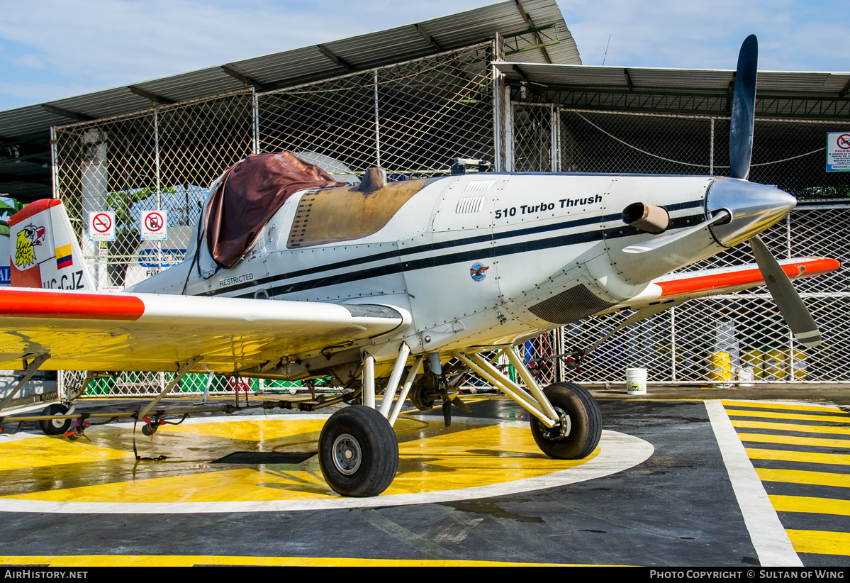 Aircraft Photo of HC-CJZ | Thrush S2R-T34 Thrush 510P | Megsareal | AirHistory.net #50603