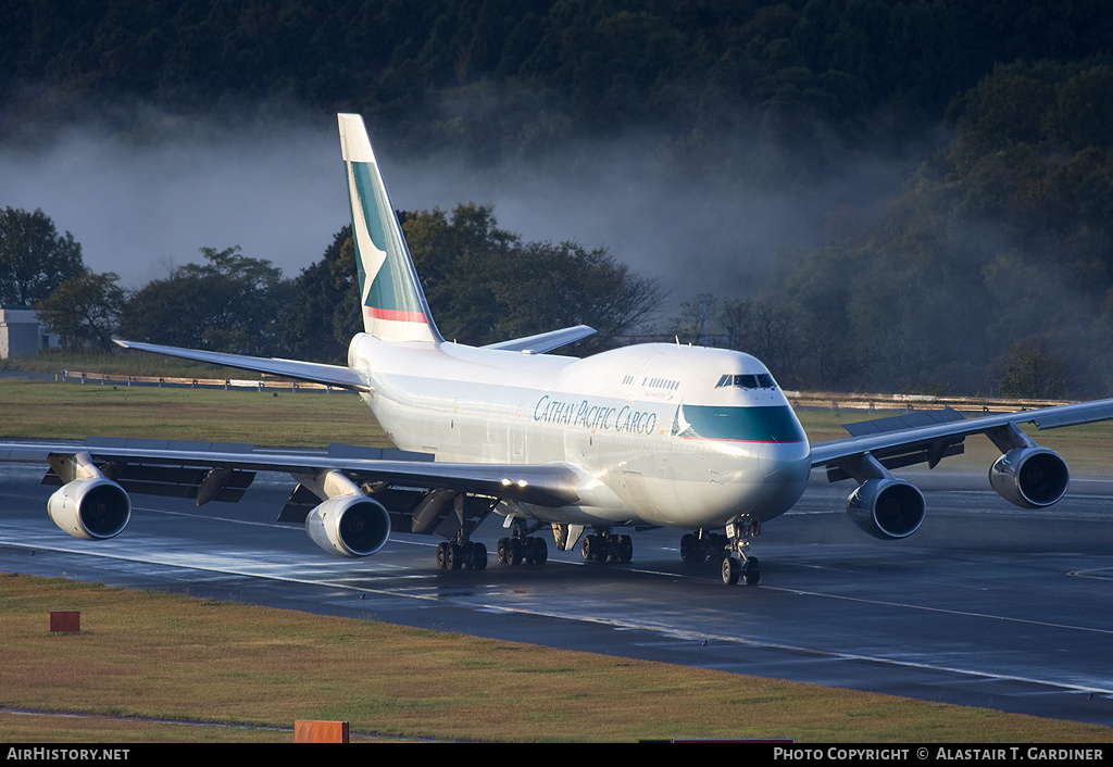 Aircraft Photo of B-HOZ | Boeing 747-467(BCF) | Cathay Pacific Airways Cargo | AirHistory.net #50622