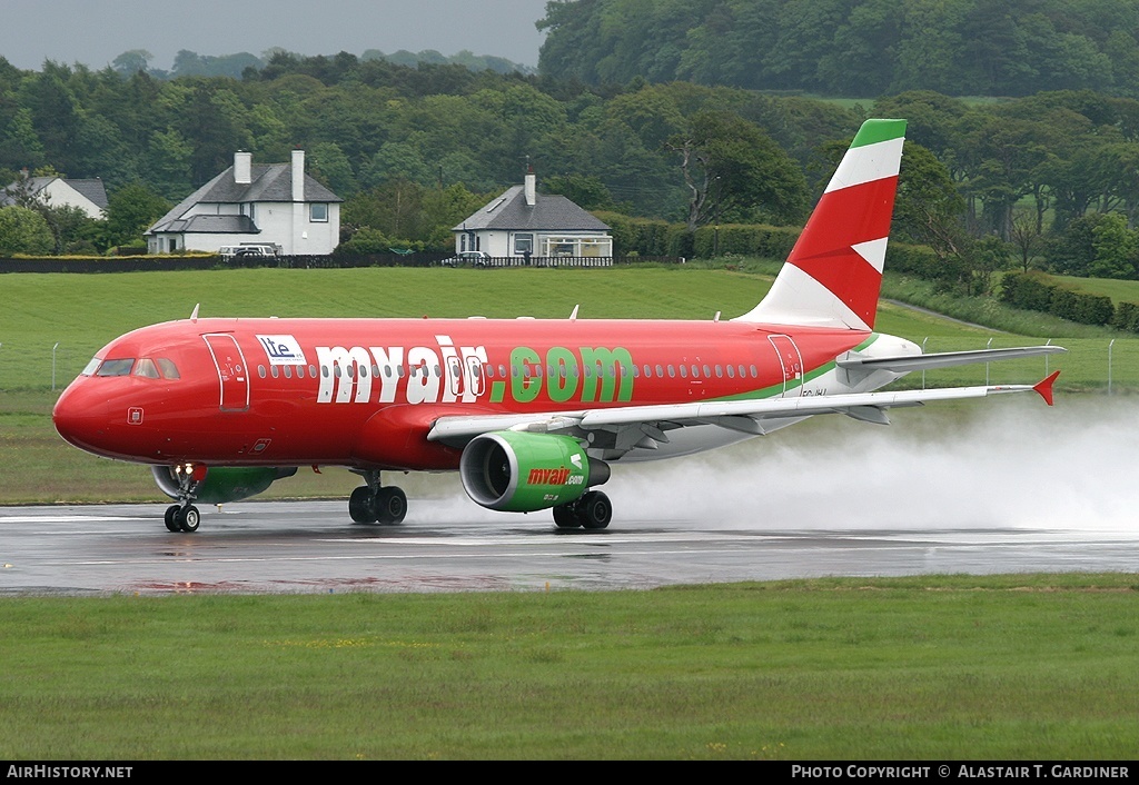 Aircraft Photo of EC-JHJ | Airbus A320-214 | Myair | AirHistory.net #50643