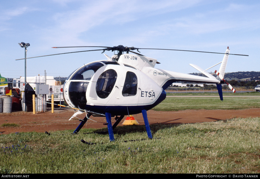 Aircraft Photo of VH-JDM | Hughes 500C (369HS) | ETSA - Electricity Trust of South Australia | AirHistory.net #50653