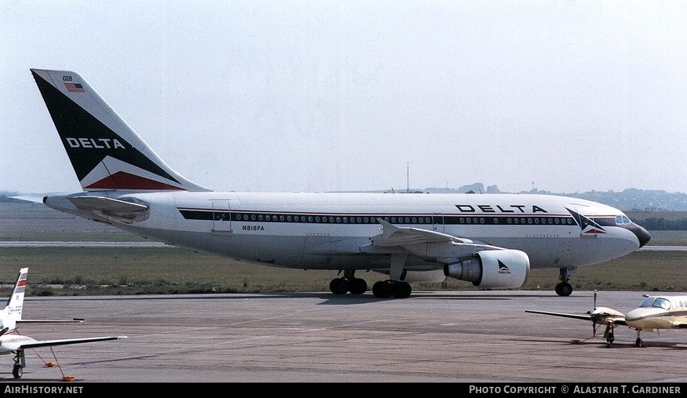 Aircraft Photo of N818PA | Airbus A310-324/ET | Delta Air Lines | AirHistory.net #50654