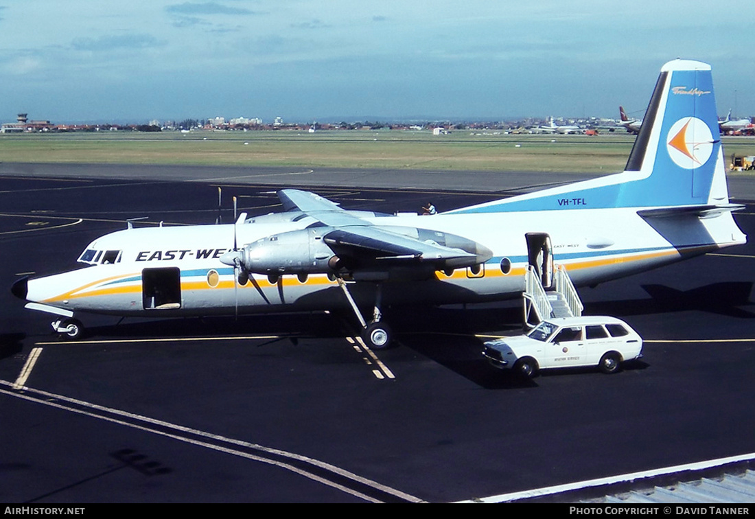 Aircraft Photo of VH-TFL | Fokker F27-200 Friendship | East-West Airlines | AirHistory.net #50656