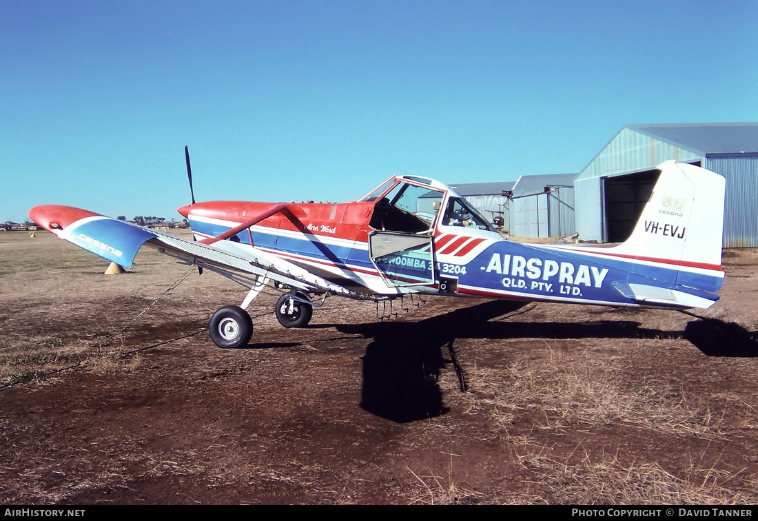 Aircraft Photo of VH-EVJ | Cessna A188B AgTruck | Airspray Queensland | AirHistory.net #50661