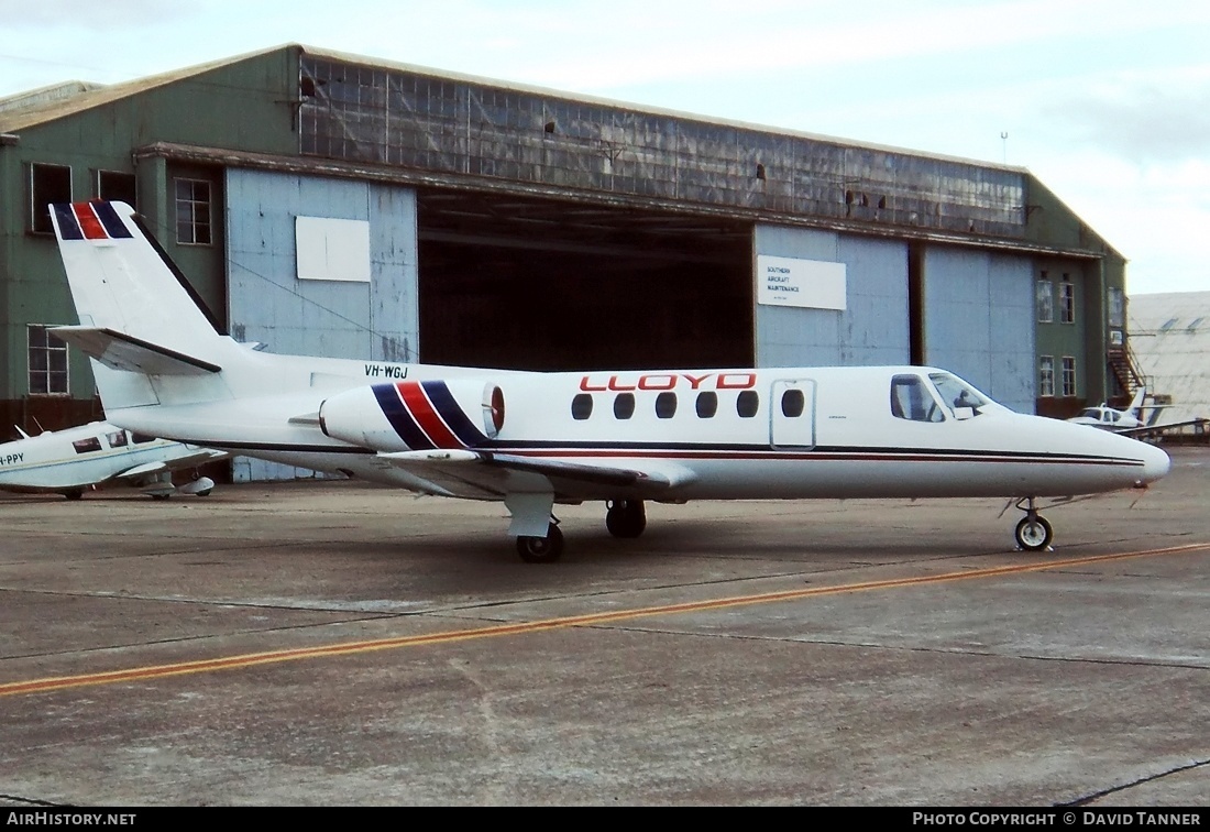 Aircraft Photo of VH-WGJ | Cessna 550 Citation II | Lloyd Aviation | AirHistory.net #50666