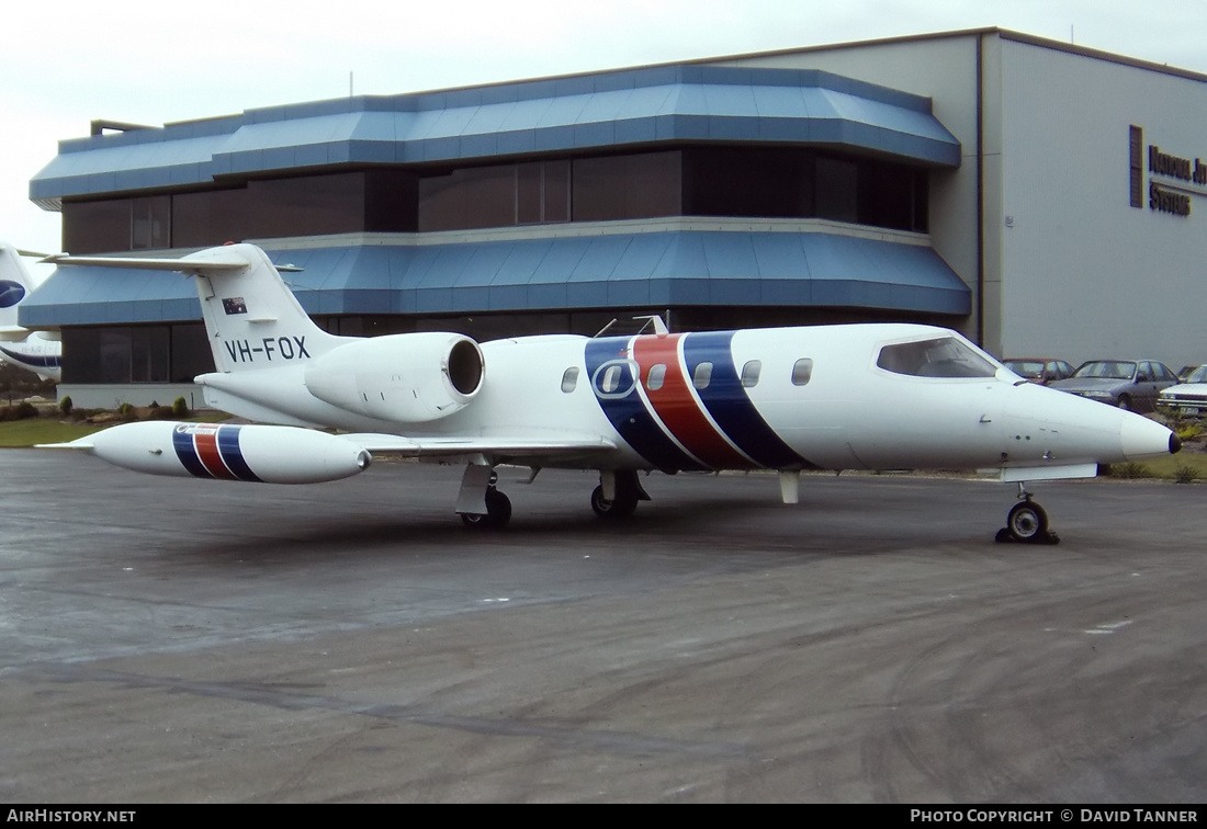 Aircraft Photo of VH-FOX | Gates Learjet 35A | AirHistory.net #50674