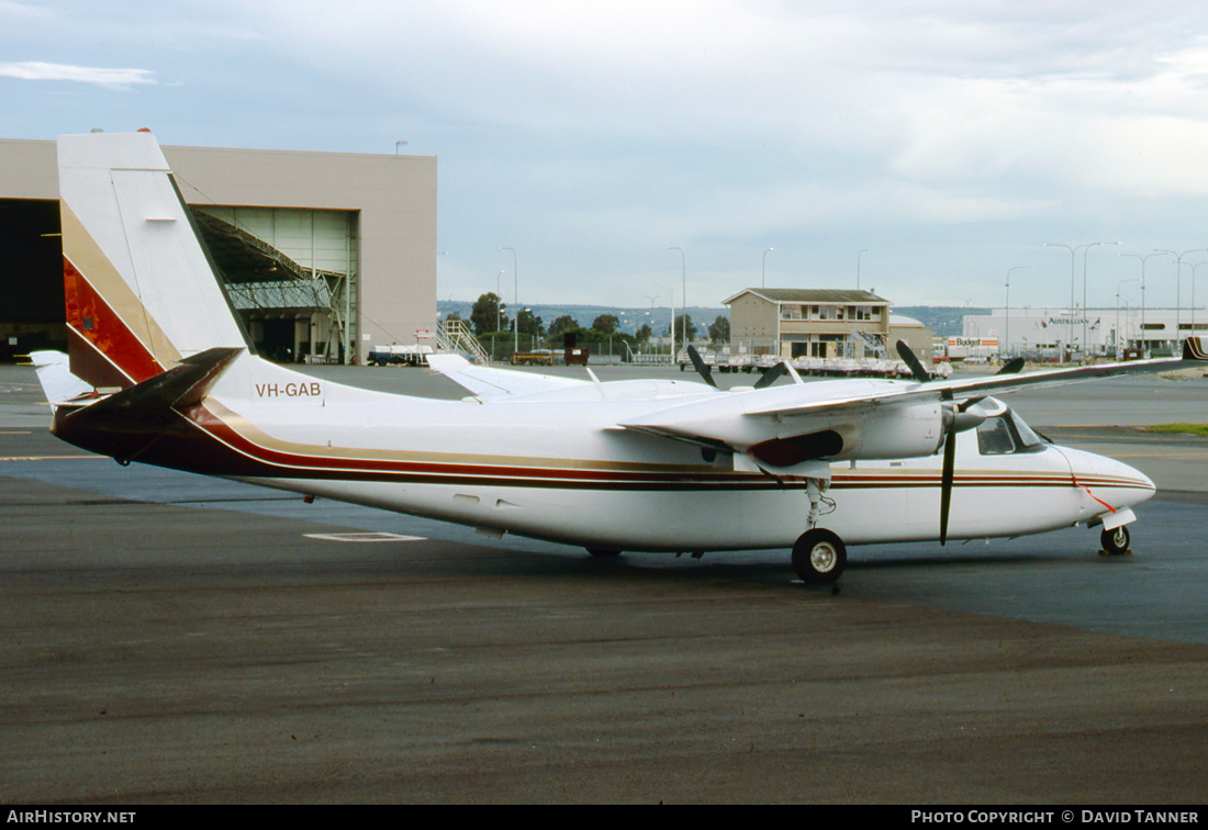 Aircraft Photo of VH-GAB | Gulfstream American 695A Jetprop 1000 | AirHistory.net #50687