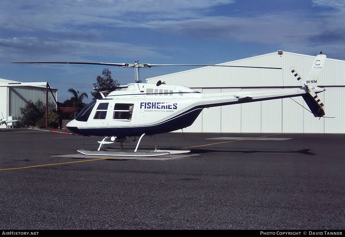 Aircraft Photo of VH-NIM | Bell 206B-3 JetRanger III | Fisheries Resources Division | AirHistory.net #50688