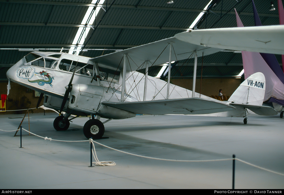 Aircraft Photo of VH-AON | De Havilland D.H. 84A Dragon 3 | AirHistory.net #50709