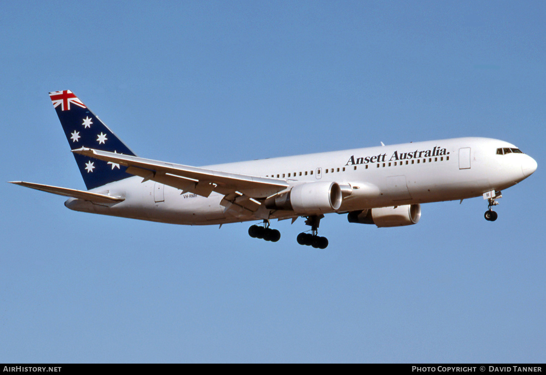 Aircraft Photo of VH-RMH | Boeing 767-277 | Ansett Australia | AirHistory.net #50710