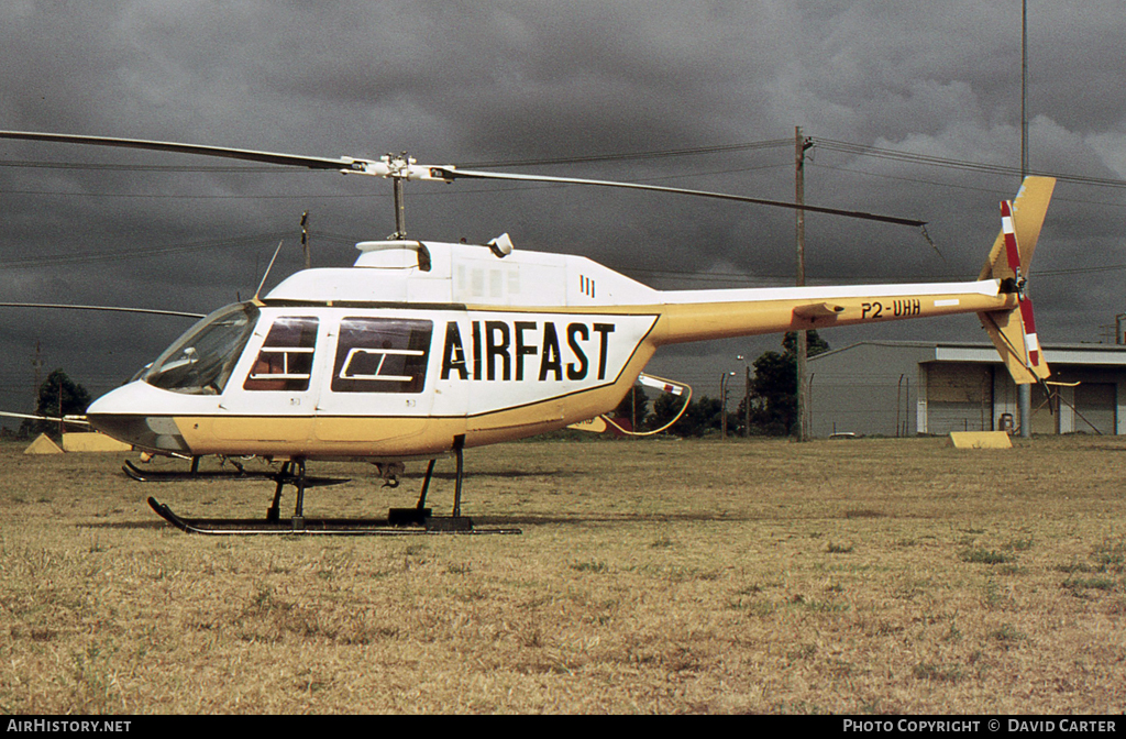 Aircraft Photo of P2-UHH | Bell 206A JetRanger | Airfast Charter | AirHistory.net #50713