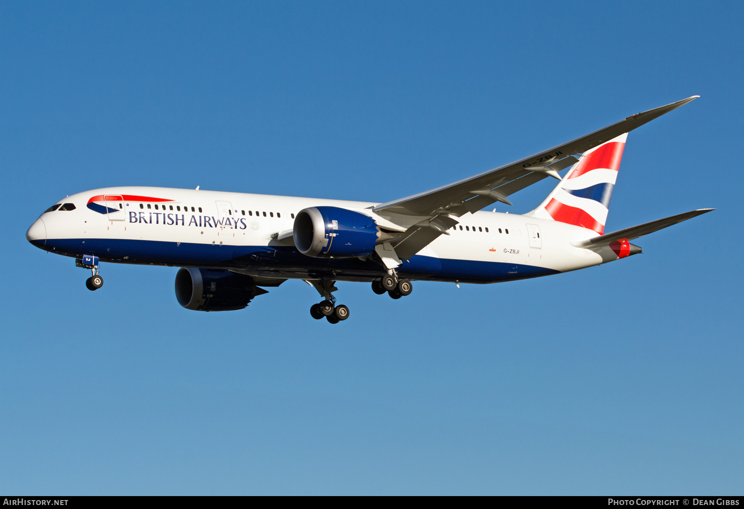 Aircraft Photo of G-ZBJI | Boeing 787-8 Dreamliner | British Airways | AirHistory.net #50731