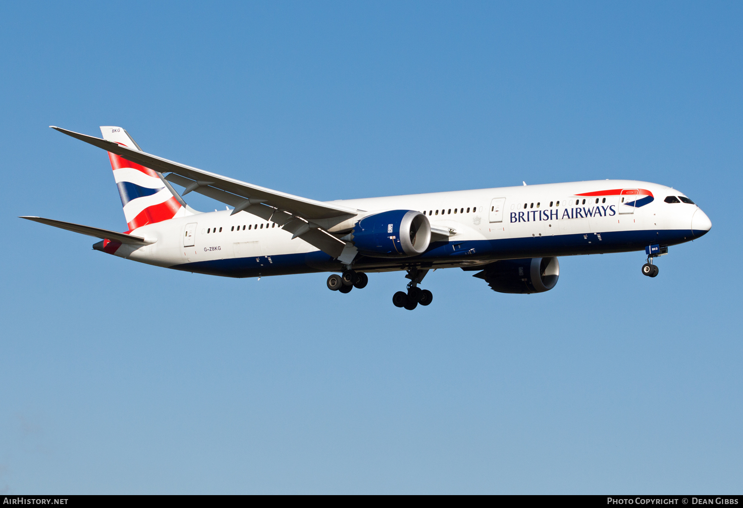 Aircraft Photo of G-ZBKG | Boeing 787-9 Dreamliner | British Airways | AirHistory.net #50732