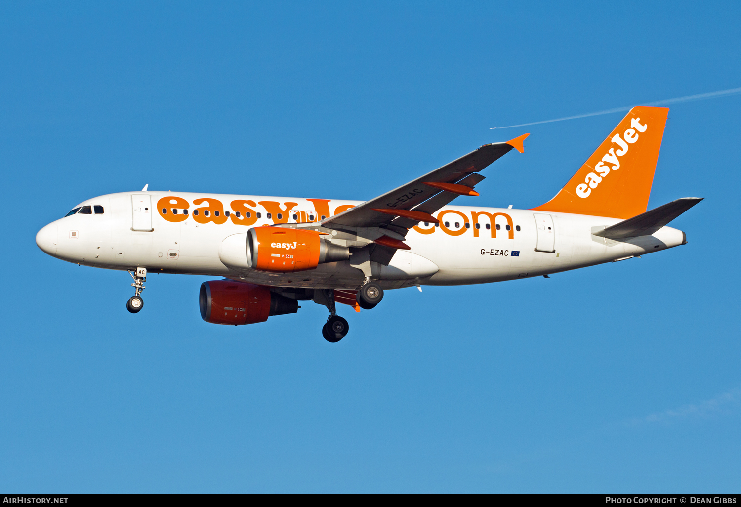 Aircraft Photo of G-EZAC | Airbus A319-111 | EasyJet | AirHistory.net #50733