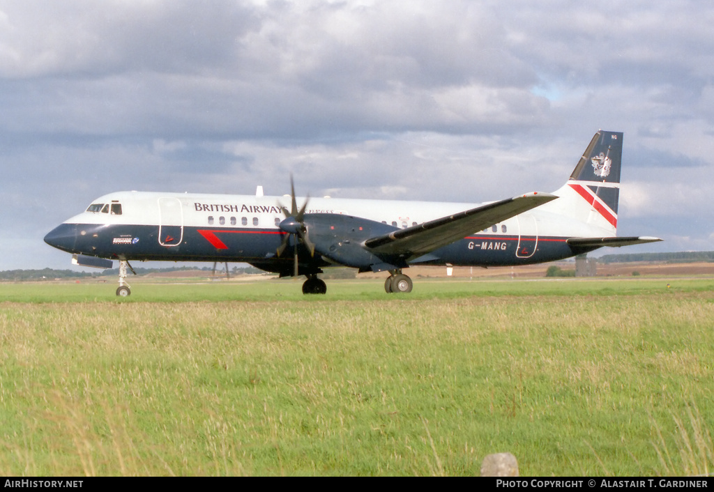 Aircraft Photo of G-MANG | British Aerospace ATP | British Airways Express | AirHistory.net #50744