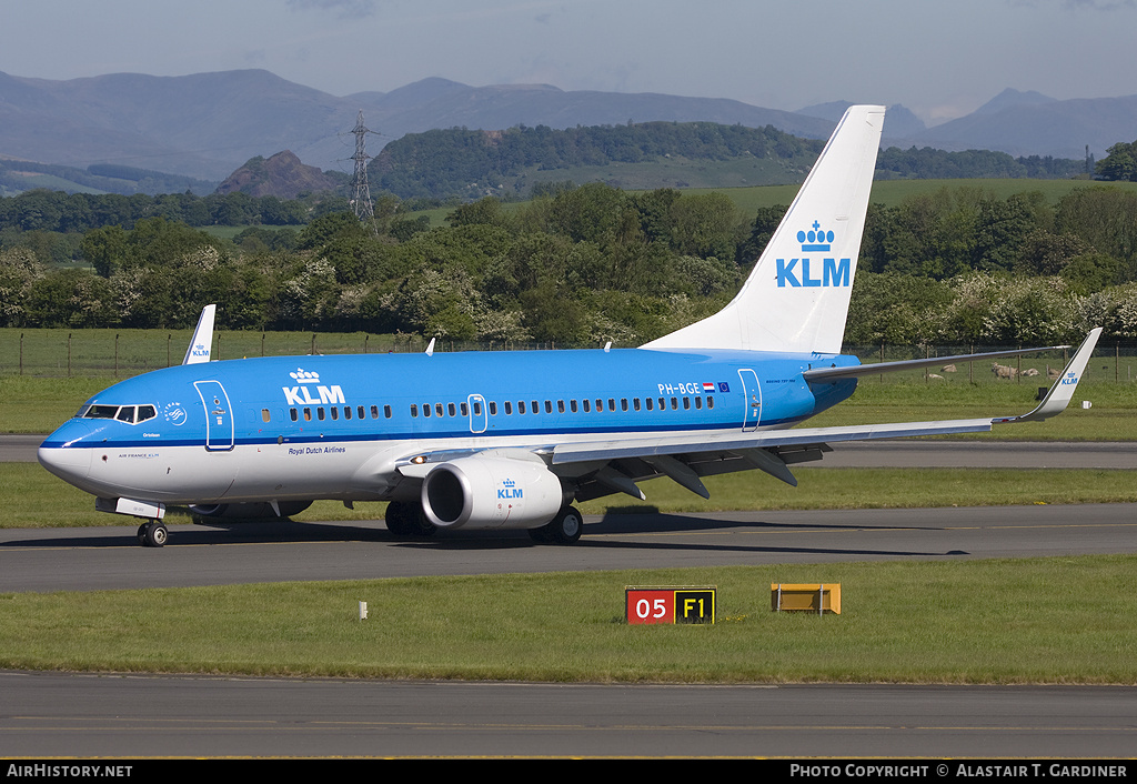 Aircraft Photo of PH-BGE | Boeing 737-7K2 | KLM - Royal Dutch Airlines | AirHistory.net #50745