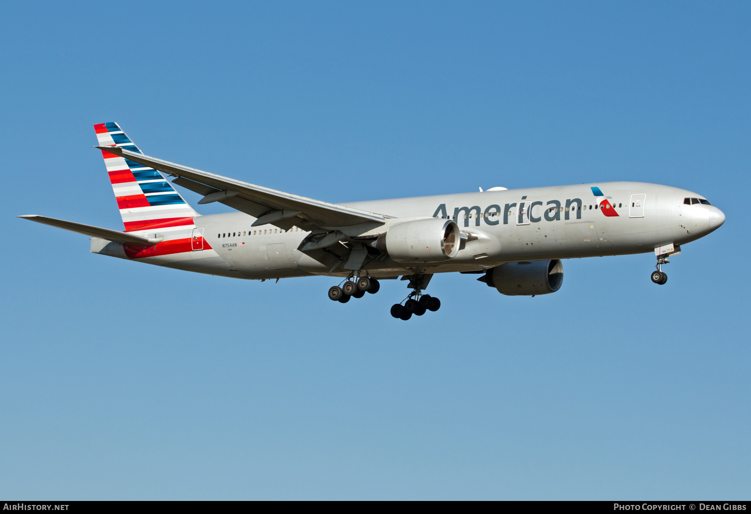 Aircraft Photo of N754AN | Boeing 777-223/ER | American Airlines | AirHistory.net #50753