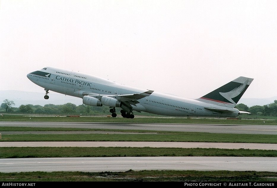 Aircraft Photo of B-HOS | Boeing 747-467 | Cathay Pacific Airways | AirHistory.net #50757