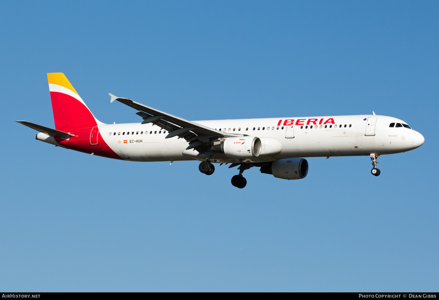 Aircraft Photo of EC-HUH | Airbus A321-211 | Iberia | AirHistory.net #50761