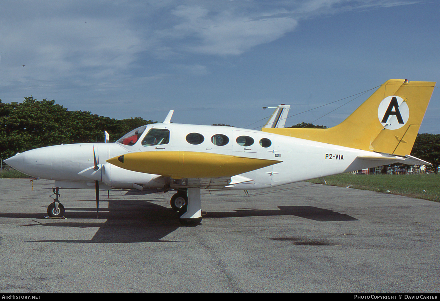 Aircraft Photo of P2-VIA | Cessna 402B Utililiner | AirHistory.net #50767