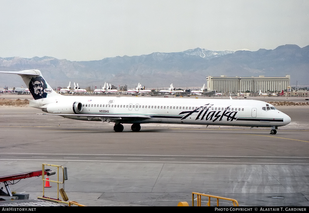 Aircraft Photo of N933AS | McDonnell Douglas MD-83 (DC-9-83) | Alaska Airlines | AirHistory.net #50768